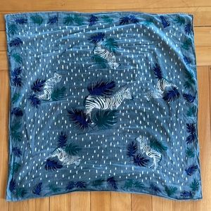 Madewell zebra handkerchief
